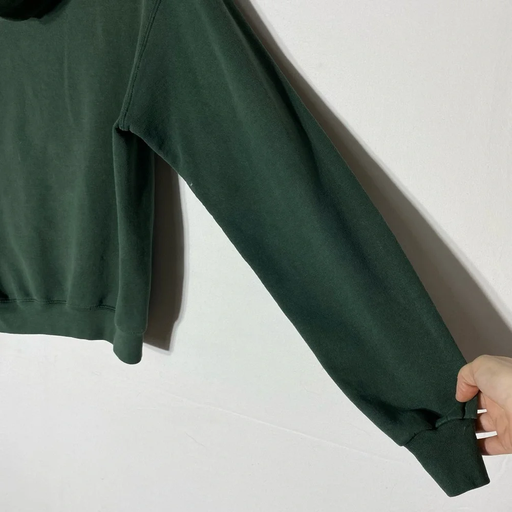 Champion Green Orange Miami Hurricanes Hoodie S Streetwear Collegiate Preppy - Picture 14 of 16